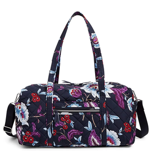 Sac de sport coloré à sublimation florale en polyester avec grande capacité intérieure pour la gym, les voyages et l'entraînement - Product Image 1