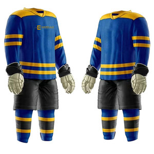 Uniforme de Hockey sobre Hielo Resistente para Deportes de Equipo con Diseño Personalizado y Ajuste Cómodo para Todos los Jugadores - Product Image 1