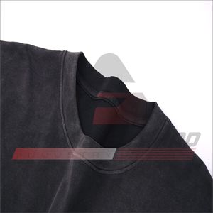T-shirt dégradé à manches courtes pour homme, col rond, coupe classique, décontracté, 100 % coton tricoté, respirant, design uni - Product Image 5