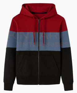 Fabricante OEM de Sudaderas con Cremallera para Hombre, Sudadera de Algodón Personalizada con Cremallera Completa, Pedidos al por Mayor para Compradores B2B Globales - Product Image 6