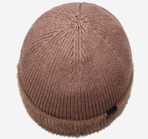 Custom Logo Design Glow in the Dark Polyester Unisex Warm Beanie Knitted Winter <b>Hat</b> Solid Common Travel Beach - Product Image 5