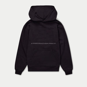 Sudadera con Capucha de Terciopelo de 380 Gsm, Color Personalizado, Impresión Digital con Logotipo, Corte Regular, Técnica Bordada, Lisa, para Otoño - Product Image 4