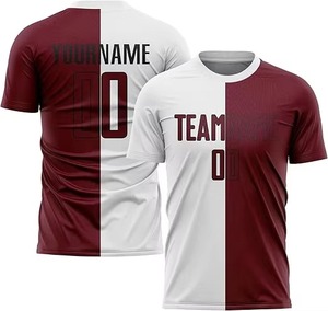 Men’s Football Jersey <b>Plus</b> <b>Size</b> Breathable <b>Mesh</b> Sportswear Custom Team Player Uniform Embroidered <b>Tops</b> Quick Dry - Product Image 1