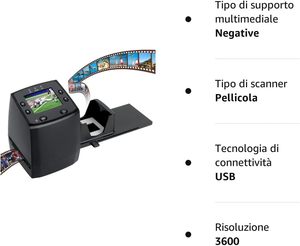 Nouveau convertisseur film-numérique, projecteur de <span class=keywords><strong>diapositives</strong></span> pour la remplacement des anciennes <span class=keywords><strong>diapositives</strong></span>, scanner USB haute vitesse pour <span class=keywords><strong>diapositives</strong></span> et négatifs - Product Image 3