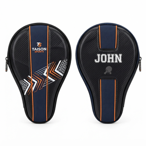 TAISON SPORTS 500 GSM PU Coated <b>Table</b> <b>Tennis</b> Bag 30-40L Black Navy Orange Panels Custom Logo Print - Product Image 1