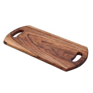 Tabla de Cortar de Madera de Acacia Premium con Asa, Tabla de Cocina Resistente para Servir Carne y Verduras - Product Image 4