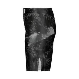 Shorts MMA noirs entièrement sublimés, séchage rapide, respirants, shorts MMA pour hommes, prix de vente optimal, shorts MMA pour hommes - Product Image 3