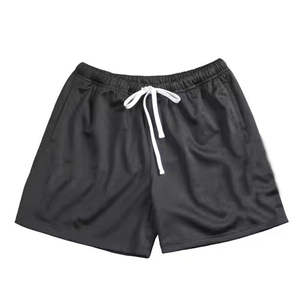 <b>Men</b> Casual Shorts Drawstring Breathable Solid Color Knitted Mid Waist Summer Shorts Custom Swim <b>Trunks</b> <b>Men's</b> Boardshorts Surf - Product Image 3