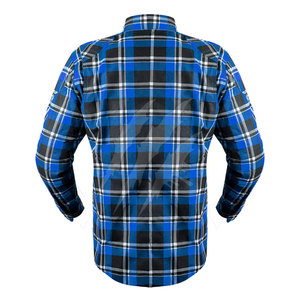 Camisa de Franela Moderna para Motociclistas con Diseño de Manga Larga y Sensación Cómoda para Actividades Diarias de Conducción, Clásica - Product Image 3