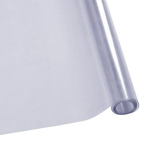 Copertura Protettiva Trasparente in PVC per Tavolo 90x180 cm, Spessore 1,5 mm, Impermeabile, Protezione per Mobili - Product Image 2