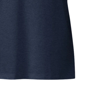 T-shirt pour femme en coton doux bleu marine à motif 'Mom', col rond, manches courtes, décontracté, pour le quotidien, vêtement de mode - Product Image 6
