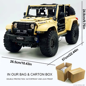 ตัวต่อ Mould King 13184 รถไฮเทค ของเล่นรถ SUV แบบมีมอเตอร์ควบคุมผ่านแอพ/รีโมท  แบบประกอบเอง ของเล่นตัวต่อสำหรับเด็ก ของขวัญคริสต์มาส - Product Image 5