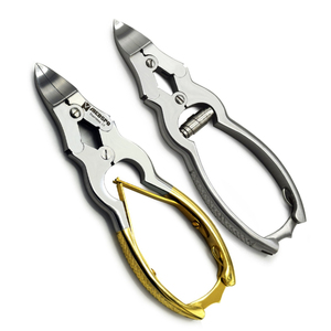 <b>Set</b> of 2 Chiropody Heavy Duty Thick Cantilever Toe <b>Nail</b> Clippers <b>Cutters</b> Podiatry Tools - Product Image 1