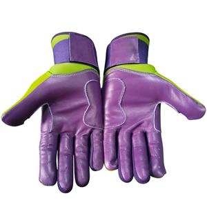Guantes de Bateo de Béisbol y Sóftbol al por Mayor, Alta Calidad, 100% Cuero, Duraderos, Transpirables, para Hombre, Colores y Logotipo Personalizados - Product Image 5