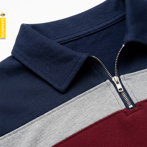 SAMAVIA – Chemise tricotée personnalisée unie pour homme, manches longues, coupe décontractée, en coton respirant, style hip-hop - Product Image 4
