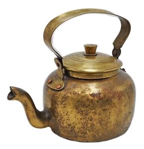 Bouilloire à thé de style Vintage pour servir le thé, en laiton pur, bouilloire de service à thé de Style arabe, élégante pour la maison et l'hôtel - Product Image 1