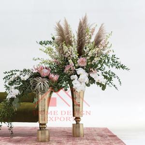 Trompette mariage centres de table Vases pour la décoration intérieure grands pots de fleurs trompette Vases pour la maison hôtels et restaurants meilleur vendeur - Product Image 5