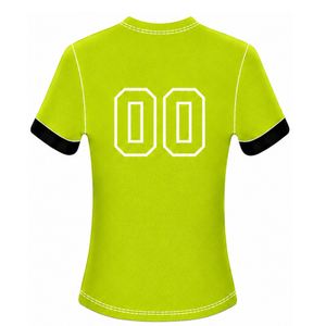 เสื้อฟุตบอลสีเขียวมะนาวแขนสั้น ชุดกีฬาน้ำหนักเบา ชุดฝึกซ้อม ชุดทีม - Product Image 2
