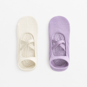 Calcetines Barre Pilates personalizados, antideslizantes, transpirables, sin espalda, calcetines de Yoga, calcetines tobilleros para mujer, Ballet de baile de calcetines deportivos, proveedor caliente al por mayor - Product Image 1