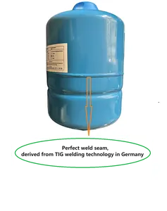2 galão China água limpa sistema ar pré-carregada bexiga tipo pressão tanque