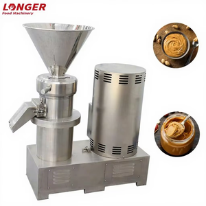 Butter <b>Paste</b> Maker with PLC <b>Grinding</b> Machine 150*180*90 Mobile Peanut Butter Processing Machine Peanut Industry Equipment - Product Image 5