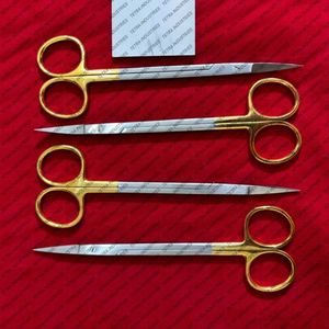 Juego de tijeras quirúrgicas Premium TC Kelly de 4 piezas, 16 cm, rectas y curvas, de acero inoxidable y carburo de tungsteno, con certificación CE - Product Image 3