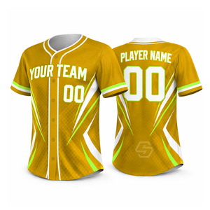OEM Custom Baseball Jerseys Breathable Quick Dry Lightweight Men's <b>Athletic</b> Baseball Jersey Quick Dry Sports Team Shirts - Product Image 2