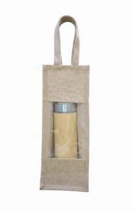 Bolsa de Yute Clásica de 1 Litro para una Sola Botella con Impresión Digital para Actividades Promocionales y Viajes - Product Image 2
