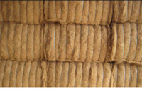 Fibre de coco de qualité supérieure de marque ARAVA, provenant du Sri Lanka, pour matelas, coussins et rembourrages, qualité export, en balles.