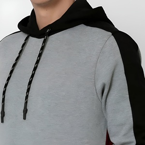 Ensemble de survêtement polaire pour hommes : sweat à capuche et pantalon de jogging, style streetwear décontracté, coupe ample, idéal pour l'hiver, personnalisable avec logo, vente en gros - Product Image 5