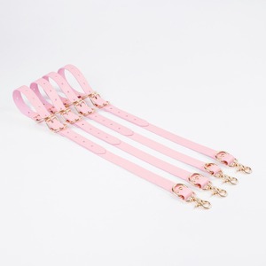 Hot Sale Genuine Leather <b>Bed</b> <b>Restraints</b> Harness Straps Set Adjustable Bondage Cuffs Adult Accessories RTTS-0117 - Product Image 4