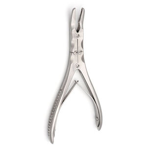 Stainless Steel Ruskin Mini Bone Rongeur Double Action Straight Curved Surgical Instruments Power Source by <b>Blush</b> surgical - Product Image 3
