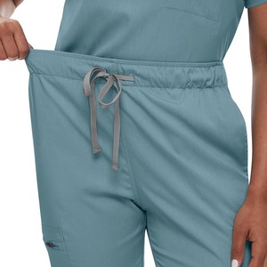 Comfortable Custom Fashionable Stretch Unisex Canvas <b>Scrubs</b> Uniforms OEM Wholesale Custom Logo Men <b>Plus</b> <b>Size</b> Doctor Nursing - Product Image 5