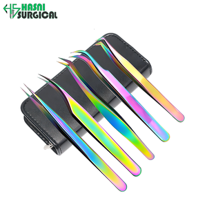 Professional Surgical Equipment Manufacturer <b>Eyelash</b> Extension Tweezers Set for Lash <b>Application</b> - Product Image 3