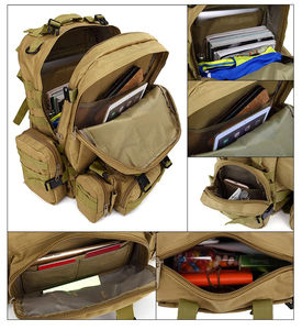 Sacs tactiques multifonctionnels personnalisés, sac à dos de randonnée tactique imperméable sur mesure pour les sports de plein air et les voyages - Product Image 5