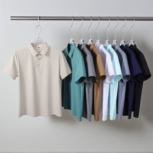 Camiseta con Logotipo Personalizado OEM, Camiseta de Golf de Manga Corta Lisa de Alta Calidad, Camiseta Polo Transpirable de Secado Rápido sin Costuras para Hombre - Product Image 2