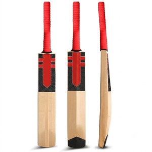 Bate de Cricket Kashmir Willow de Madera de Primera Calidad con Empuñadura Resistente, Golpe Potente y Diseño Duradero, Bate de Cricket con Mango de Madera - Product Image 1