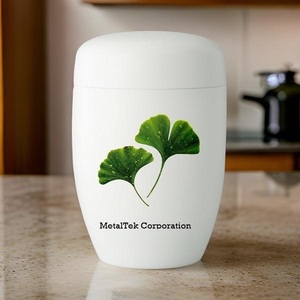 Urnas funerarias de color personalizadas con estampado floral, urnas de cremación de estilo europeo, precio de fábrica, restos humanos cremados, urnas y tarros para cenizas - Product Image 5