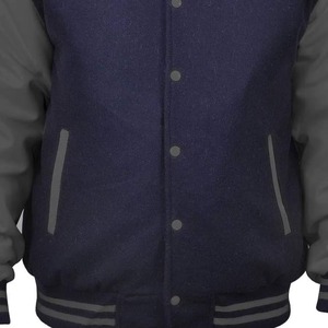 Custom Ladies Baseball Varsity <b>Jacket</b> Embroidered Wool <b>Leather</b> Letterman Coat Street Fashion OEM ODM Sample Service - Product Image 4