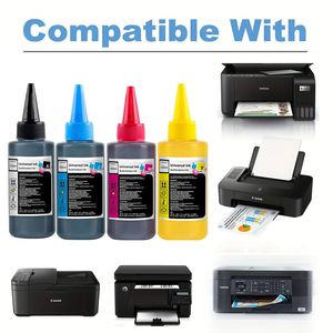 Kit de recharge d'encre universelle Tatrix 100 ml pour imprimantes Epson, HP, Canon, Brother - Product Image 3