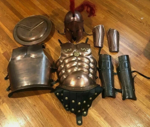 Traje de armadura medieval griega espartana para cosplay - Product Image 2