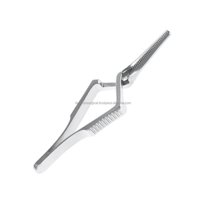 Pince chirurgicale vasculaire DeBakey Bulldog à action croisée droite 7,5 cm avec pointes de 2 cm en acier inoxydable - Product Image 6
