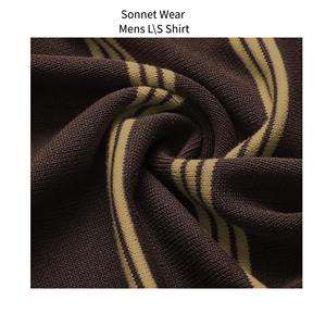 เสื้อเชิ้ตแขนยาวผู้ชายแบบติดกระดุมลายสก็อต - Product Image 6