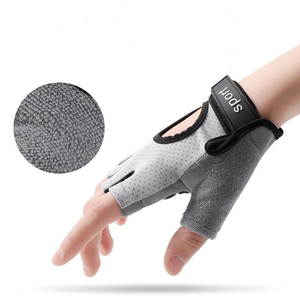 Guantes de Gimnasio de Medio Dedo Antideslizantes para Levantamiento de Pesas, Guantes de Entrenamiento Transpirables para Hombres y Mujeres OEM - Product Image 6