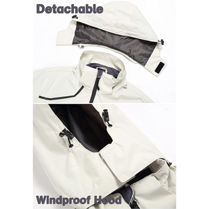 Men's Leather Motorcycle <b>Racing</b> <b>Jacket</b>-Waterproof Breathable Plus Size Full Sleeve All Seasons - Product Image 5