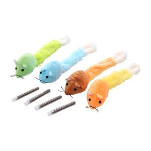 Catnip Cat Chew <b>Toy</b> Wholesale Cat Plush <b>Toy</b> Cute Interactive Long-<b>Tail</b> Mouse Shaped Cat <b>Toy</b> - Product Image 5