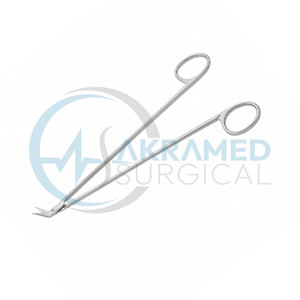 Ciseaux pour artères coronaires Diethrich 18 cm 7 pouces Angle de 90 degrés Instrument chirurgical cardiovasculaire Certifié CE - Product Image 6