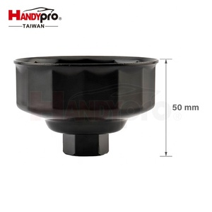 Clé à filtre à huile de type tasse HANDYPRO (68x14F) en acier au carbone, garantie de 12 mois, outils pour véhicules, réparation automobile - Product Image 6