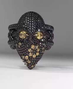 Anillo Solitario de Moissanita VVS de Calidad Premium, Corte Brillante, Chapado en Rodio, Creado en Laboratorio, para Joyería de Compromiso - Product Image 2