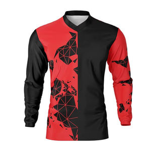 Jersey de Ciclismo MTB de Alta Calidad, Impresión sin Costuras, Secado Rápido, Transpirable, Ropa Deportiva para Exteriores, OEM, ODM, Venta al Por Mayor - Product Image 5